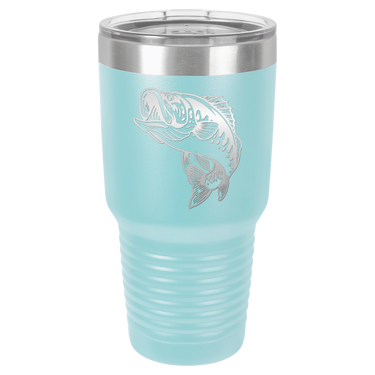 Bass Fishing 30oz Ringneck Tumbler